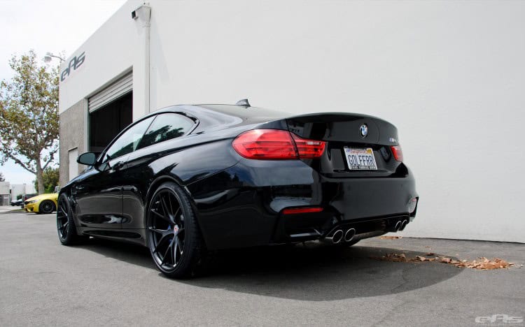 Matte Black HRE Wheels For A Black Sapphire BMW M4