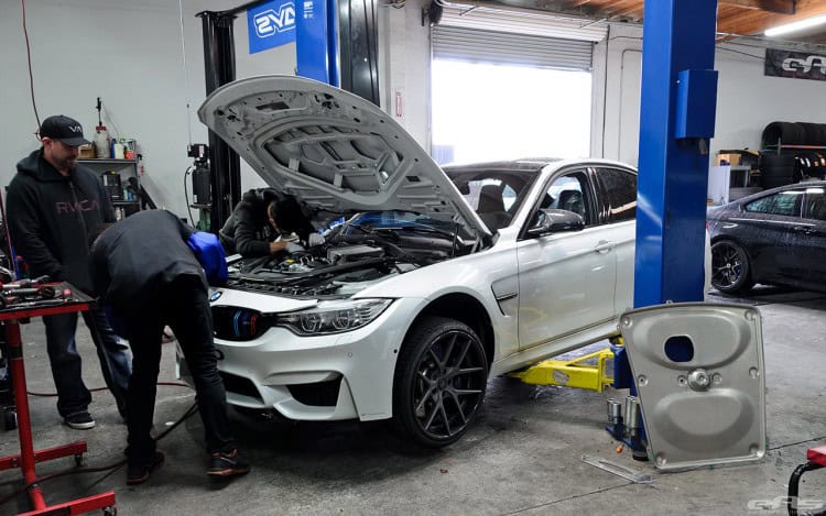 Mineral White BMW F80 M3 By EAS