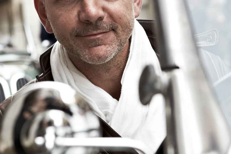 Adrian van Hooydonk and Alfredo Häberli teamed up for a classic car rally in a BMW 328