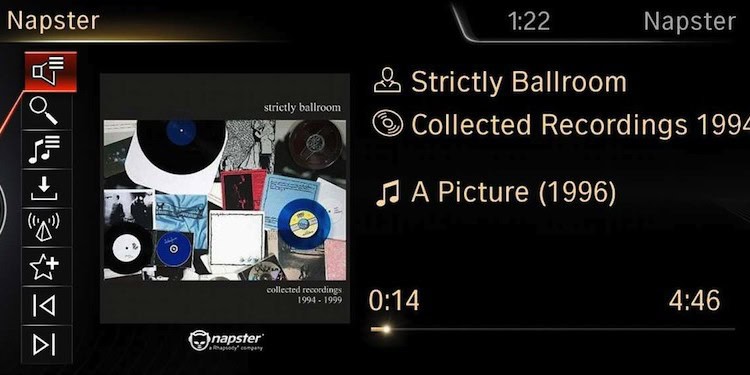 Napster now available via BMW ConnectedDrive