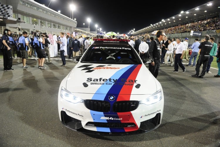 BMW M4 Coupe Official Car of MotoGP