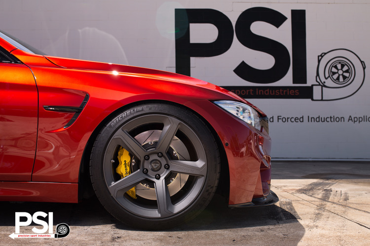 Sakhir Orange SEMA Build By Precision Sport Industries