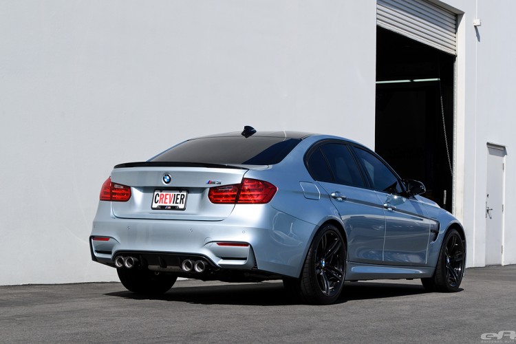 Silverstone Metallic BMW F80 M3 Gets M Performance Parts At EAS