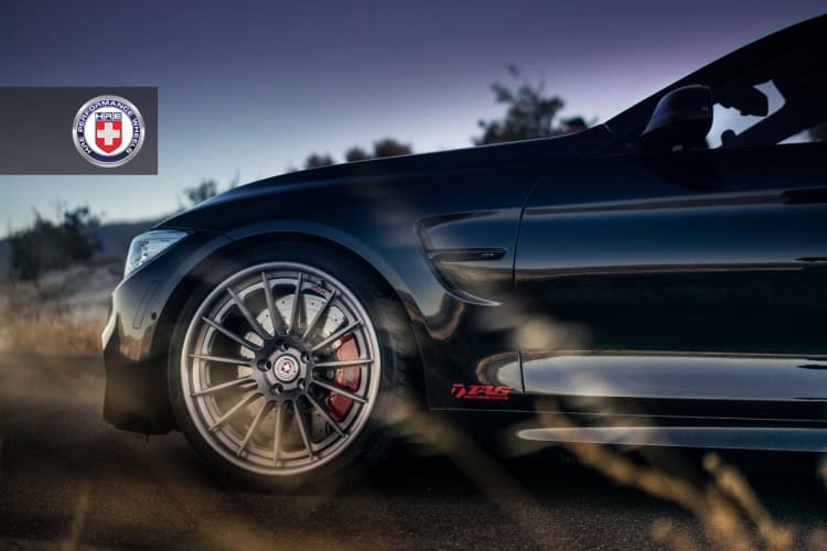 Sinister BMW M4 with HRE RS103 Wheels by TAG Motorsports