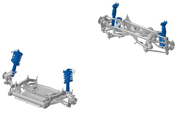 Adaptive M suspension.