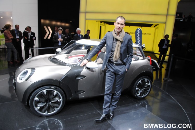 A portrait of Anders Warming, Head of MINI Design