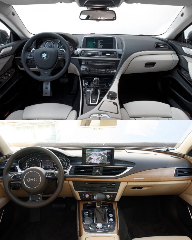 audi-a7-bmw-6-series-gran-coupe-interior