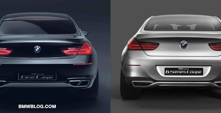 Photo Comparison: BMW 6 Series Coupe vs. BMW Gran Coupe