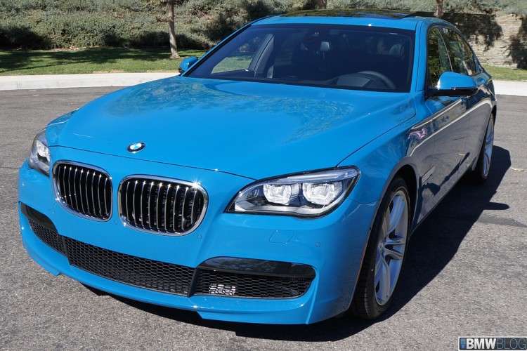 BMWBLOG Exclusive: BMW 750Li in Laguna Seca Blue