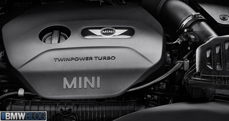 BMW B38 engine in the MINI Cooper