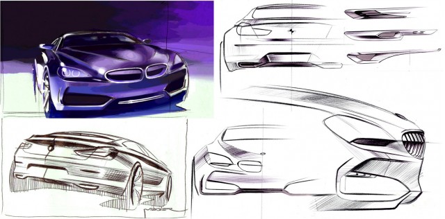 BMW Gran Coupe: More Preliminary Design Sketches