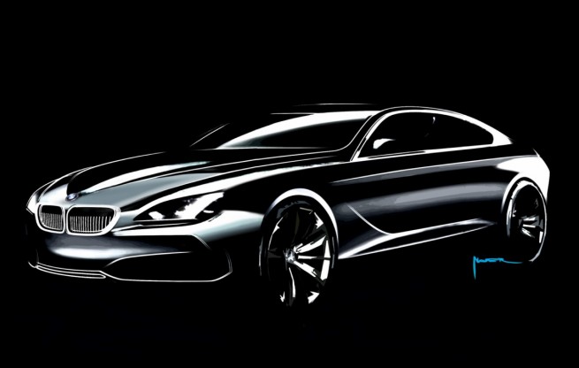 BMW Concept Gran Coupé, Design Sketch BMW Concept Gran Coupé, Design Sketch