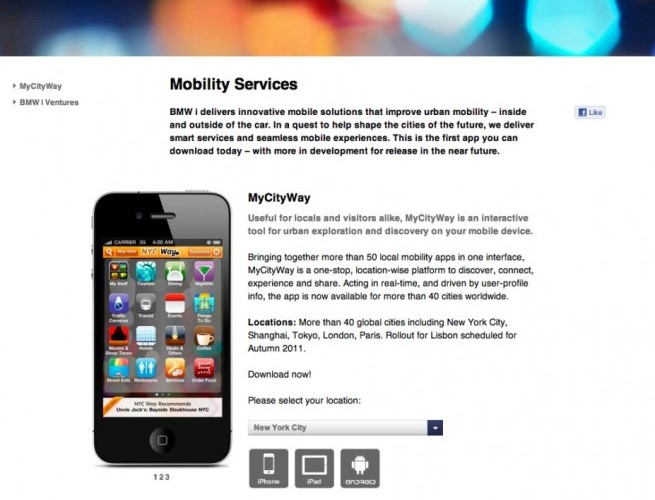 BMW i Venture Announces Plans for Setting Up an Incubator Space in New York City