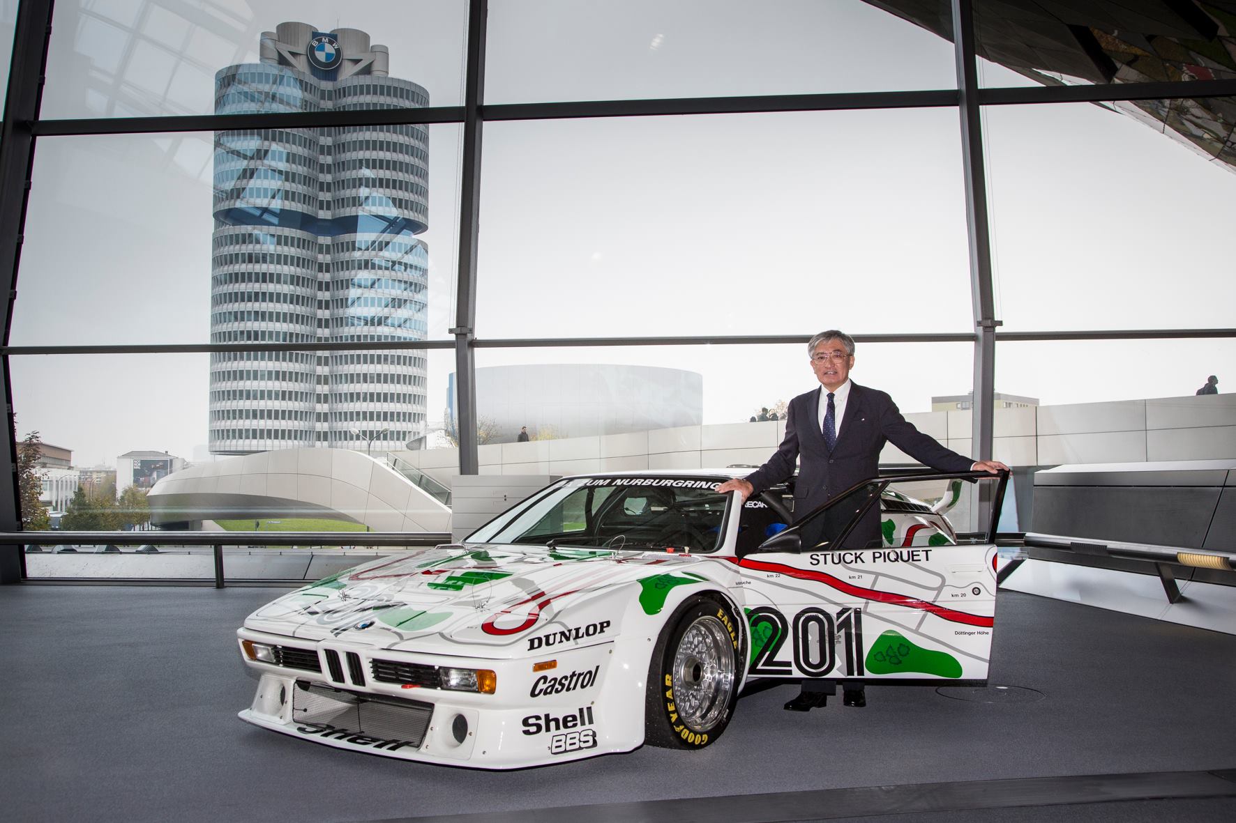 BMW M1 Procar with the Nurburgring livery