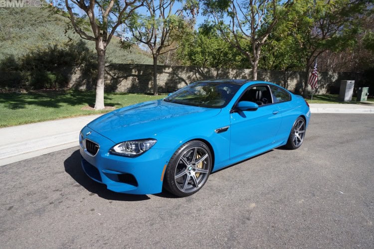 2014 BMW M6 Coupe Competition Package in Laguna Seca Blue