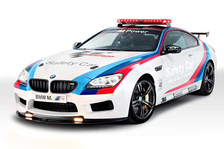 BMW M6 MotoGP Safety Car heading for M Festival