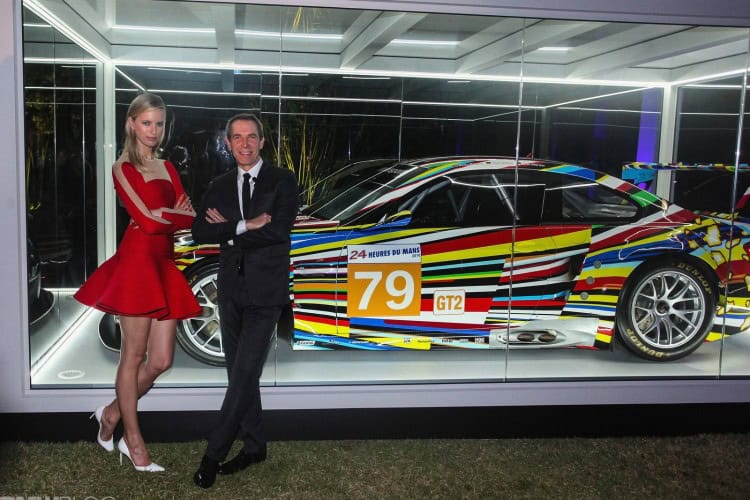 BMW M3 Art Car at Art Basel in Miami Beach