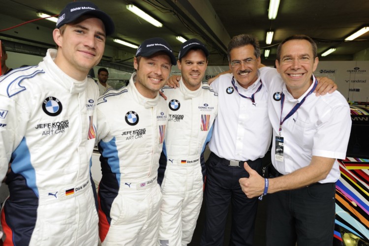 Jeff Koons: “These race cars are like gladiators.”