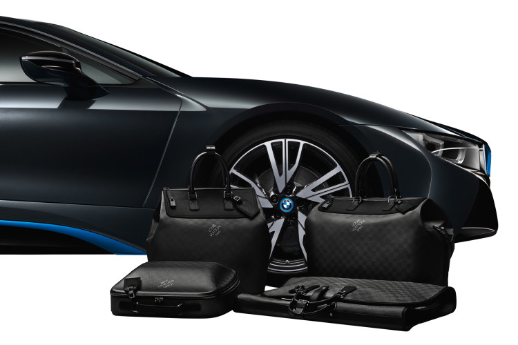 For a few thousand dollars, you can have this Louis Vuitton BMW i8 Luggage Set