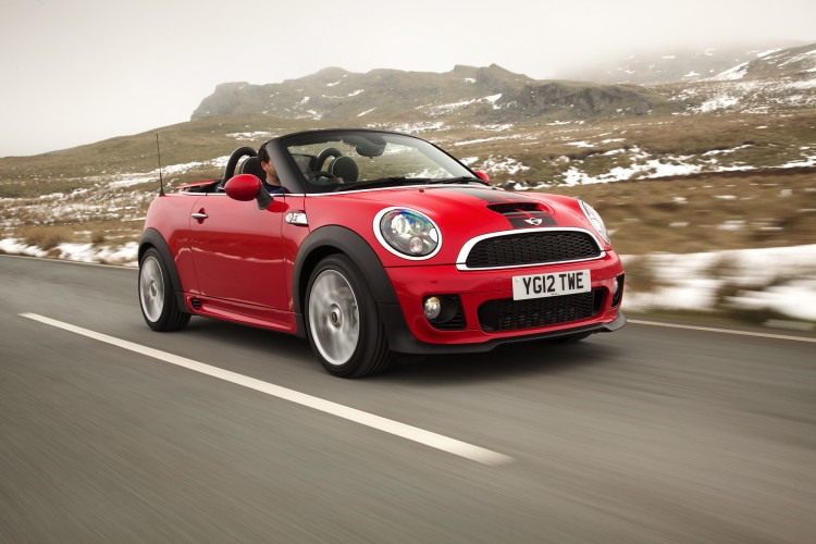 mini-roadster-wallpapers-12 MINI Cooper Convertible on the road