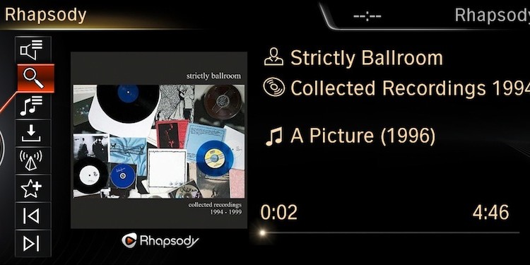 New BMW Apps: TuneIn, Audible, Deezer, Napster, Glympse