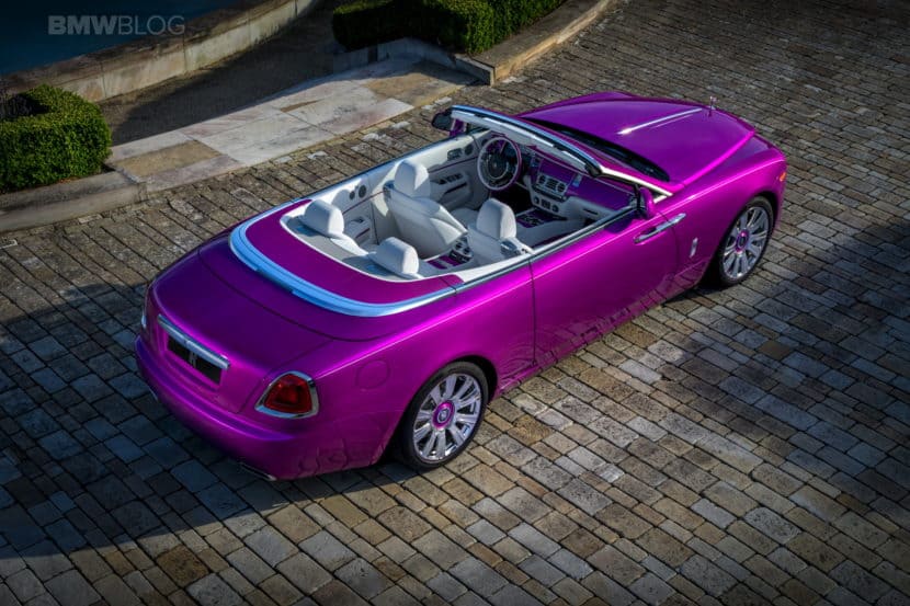 Michael Fux’s bespoke Rolls Royce –  The Man Who Became a Paint