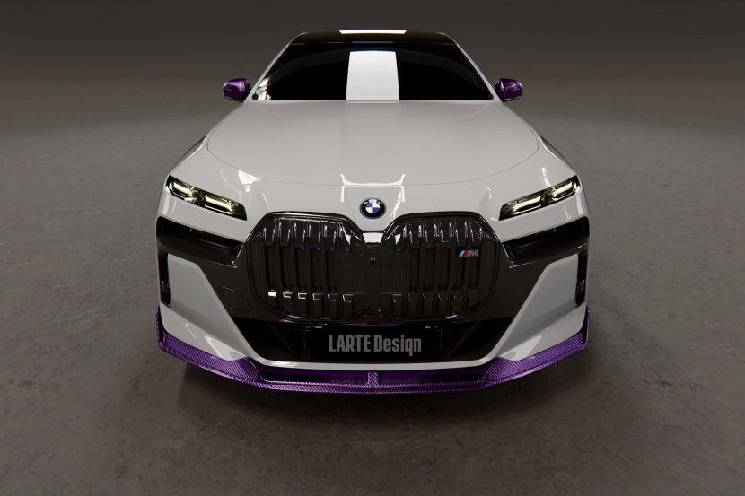 LARTE Design Puts Violet Carbon on the BMW 7 Series — and It Actually Works